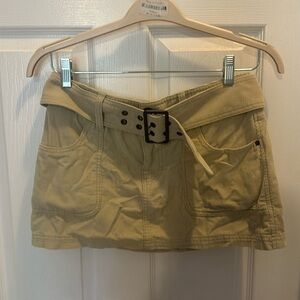 Abercrombie Cargo Corduroy Mini Skirt